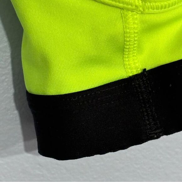 Nike Pro | Dri-fit Racerback Neon Yellow Women’s Sports Bra - Picture 4 of 11